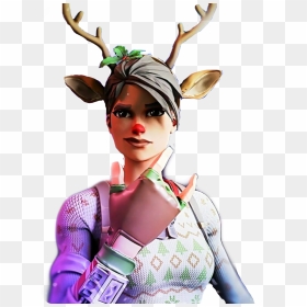 Fortnite Red Nose Raider, HD Png Download - red nose png