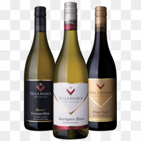 New Zealand Villa Maria Wine, HD Png Download - wine bottles png