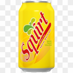 Transparent Can Of Soda Png - Squirt Can Soda, Png Download - squirt png