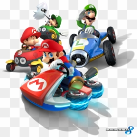 Mario Kart Png Hd - Mario Kart 8 Deluxe Luigi, Transparent Png - mario kart 8 deluxe png