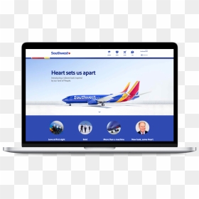 Laptop, HD Png Download - southwest airlines logo png