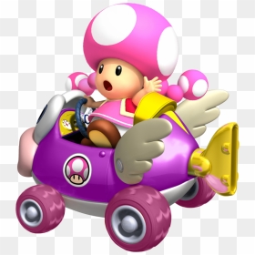 Toadette Cheep Charger By Tonytoad22-d3ic8um - Mario Kart Toad In Car, HD Png Download - mario kart 8 deluxe png