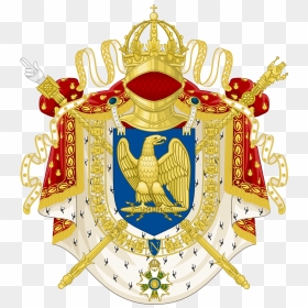 French Imperial Coat Of Arms, HD Png Download - coat of arms png