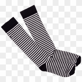 Sock, HD Png Download - white stripes png