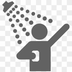 Shower Bathroom Computer Icons Bathtub Clip Art - Shower Clip Art, HD Png Download - shower png