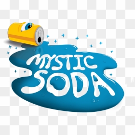 Mystic Soda Illustrated Logo Trans, HD Png Download - sodas png
