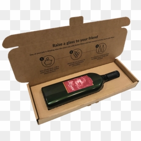 Garcon Wines Flat Bottle, HD Png Download - wine bottles png