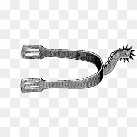 Spurs Drawing Boot Spur - Illustration, HD Png Download - spurs png