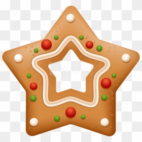Free Png Gingerbread Star Cookie Png - Portable Network Graphics, Transparent Png - gingerbread png