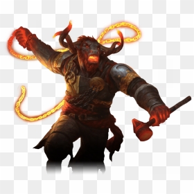 Avatarfull Angrath - Illustration, HD Png Download - bo3 character png