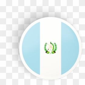 Round Concave Icon - Guatemala Flag In Circle, HD Png Download - guatemala flag png