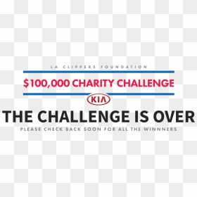 La Clippers Foundation Charity Challenge - Sign, HD Png Download - clippers png