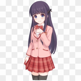Cute Anime Girl Png Banner Download - Princess Connect Kasumi, Transparent Png - cute anime girl png