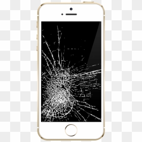 Thumb Image - Broken Phone Screen Png, Transparent Png - iphone 5s png