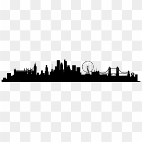 London Png Page - Skyline Silhoute Europe Png, Transparent Png - london png