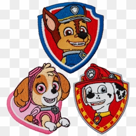 Assortment Paw Patrol - Écusson Thermocollant Pat Patrouille, HD Png Download - paw patrol badge png