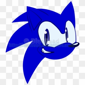 Sonic The Hedgehog Head Icon - Sonic The Hedgehog, HD Png Download - sonic head png