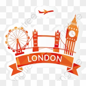 London Travel Element Vector, London Vector, Travel - London Vector Png, Transparent Png - london png