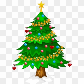 Christmas Tree Clip Art Png - Christmas Tree Png Hd, Transparent Png - tree clip art png