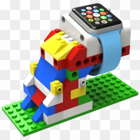 Image Via - Switcheasy - Lego Apple Watch Dock, HD Png Download - legos png
