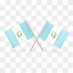 Two Wavy Flags - Transparent Guatemala Flag Png, Png Download - guatemala flag png