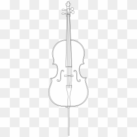 Cello 1 Clip Arts - Cello White Png, Transparent Png - cello png