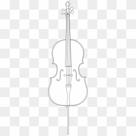 Cello 1 Clip Arts - Cello White Png, Transparent Png - cello png