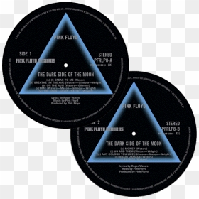Pink Floyd, Dark Side Of The Moon, Slipmat Set - Pink Floyd Dark Side Of The Moon Slipmat Set, HD Png Download - pink floyd png