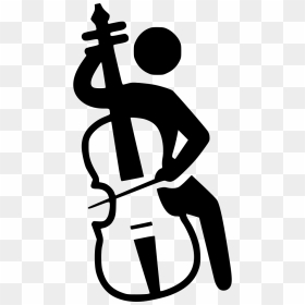 Cello - Cello Icon Png, Transparent Png - cello png