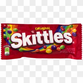 Original Chewy Candy Oz, HD Png Download - skittles bag png