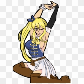 Cartoon, HD Png Download - fairy tail lucy png