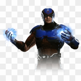 Dc Injustice 2 Characters Render, HD Png Download - the atom png