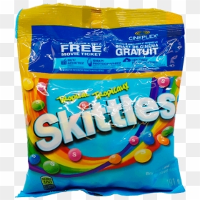 Snack, HD Png Download - skittles bag png