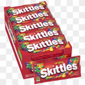 Stick Candy, HD Png Download - skittles bag png