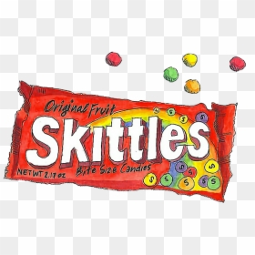 Snack, HD Png Download - skittles bag png