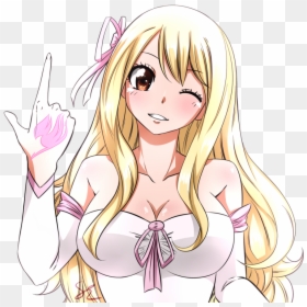 Lucy Heartfilia Lucy Anime, HD Png Download - fairy tail lucy png