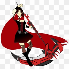 Rwby Ruby Rose Volume 4 Drawing, HD Png Download - ruby rose rwby png