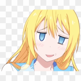 Anime Smug Face, HD Png Download - chitoge png