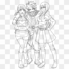 Fairy Tail Coloring Pages Natsu, HD Png Download - fairy tail lucy png