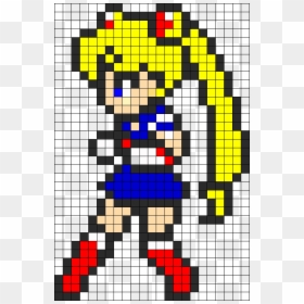 Minecraft Pixel Art Sailor Moon Easy, HD Png Download - minecraft moon png