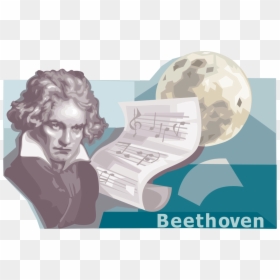 Ludwig Van Beethoven, HD Png Download - beethoven png