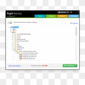 Screenshot, HD Png Download - backup icon png