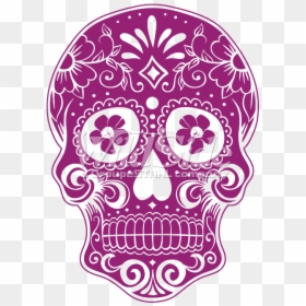 Popsocket Skull, HD Png Download - dia de muertos png