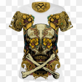 Skull, HD Png Download - dia de muertos png