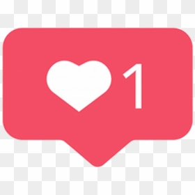 Instagram Love Sticker Gif, HD Png Download - likes png