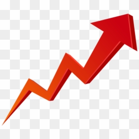 Graph Going Up Png, Transparent Png - growth arrow png