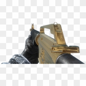 M16 Gold Camo Bo3, HD Png Download - bo2 dsr png