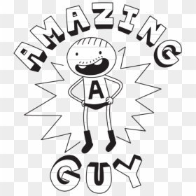 Diary Of An Awesome Friendly Kid Pages, HD Png Download - diary of a wimpy kid png