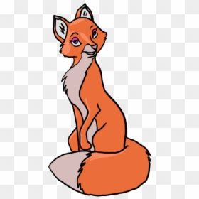 Fox Cartoon, HD Png Download - kitsune png