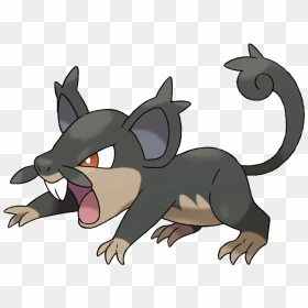 Pokemon Rattata Alola Form, HD Png Download - alolan ninetales png